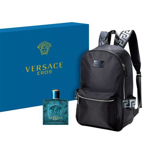 versace cologne with backpack|versace backpack gift with purchase.